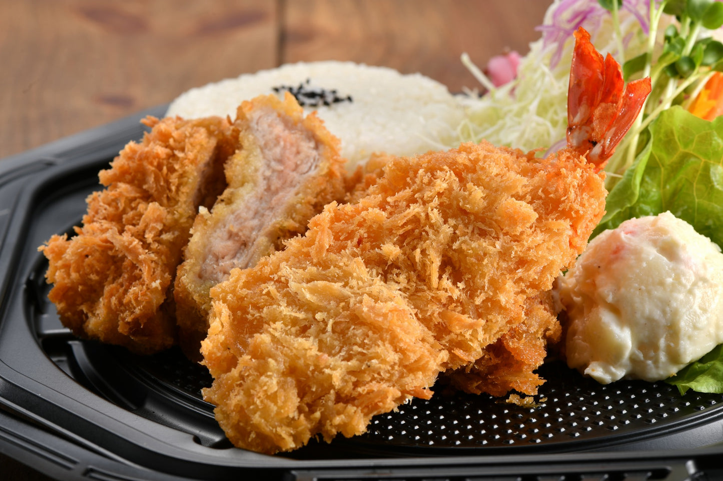 (材料)【K018】極上熟成重ねかつ&海老ふりゃあ(1本)用